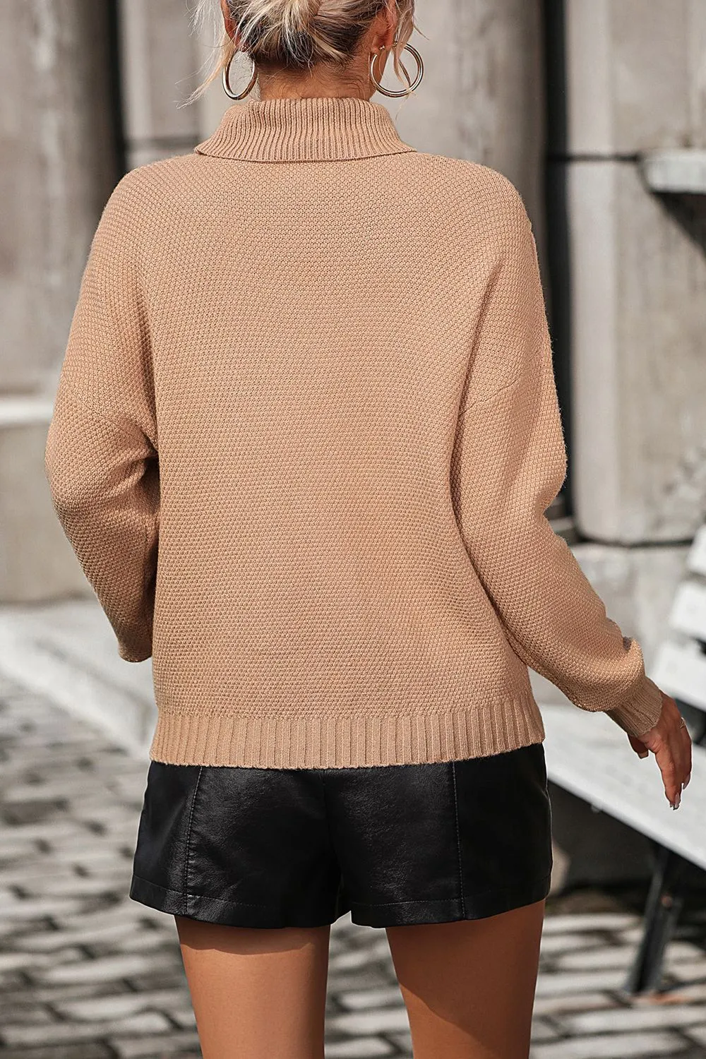 Timeless Beauty Sweater- 5 Colors (Deep Teal, Black, Tan, Gray, Beige)
