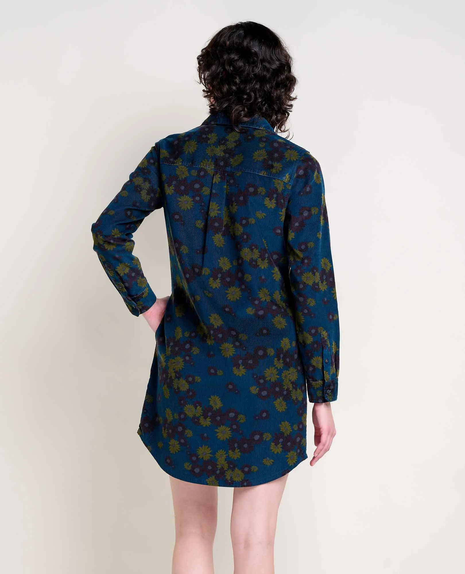 Toad&Co Women's Scouter Cord Long Sleeve Shirtdress