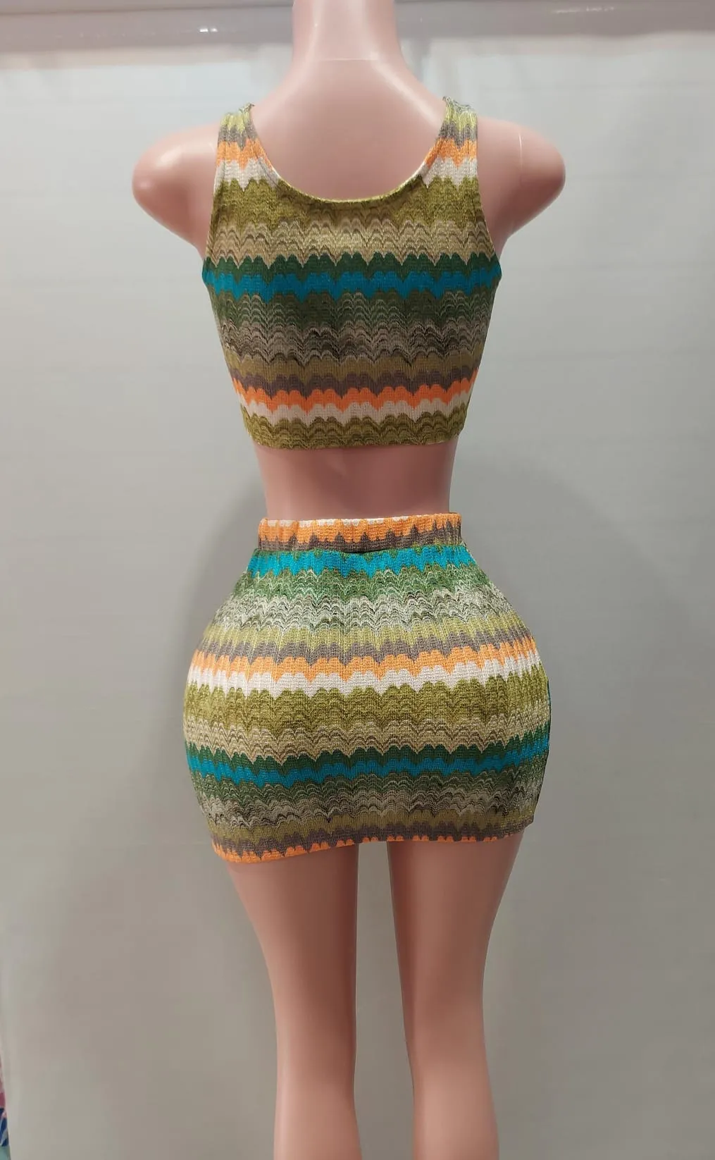 “Tropical” Skirt Set