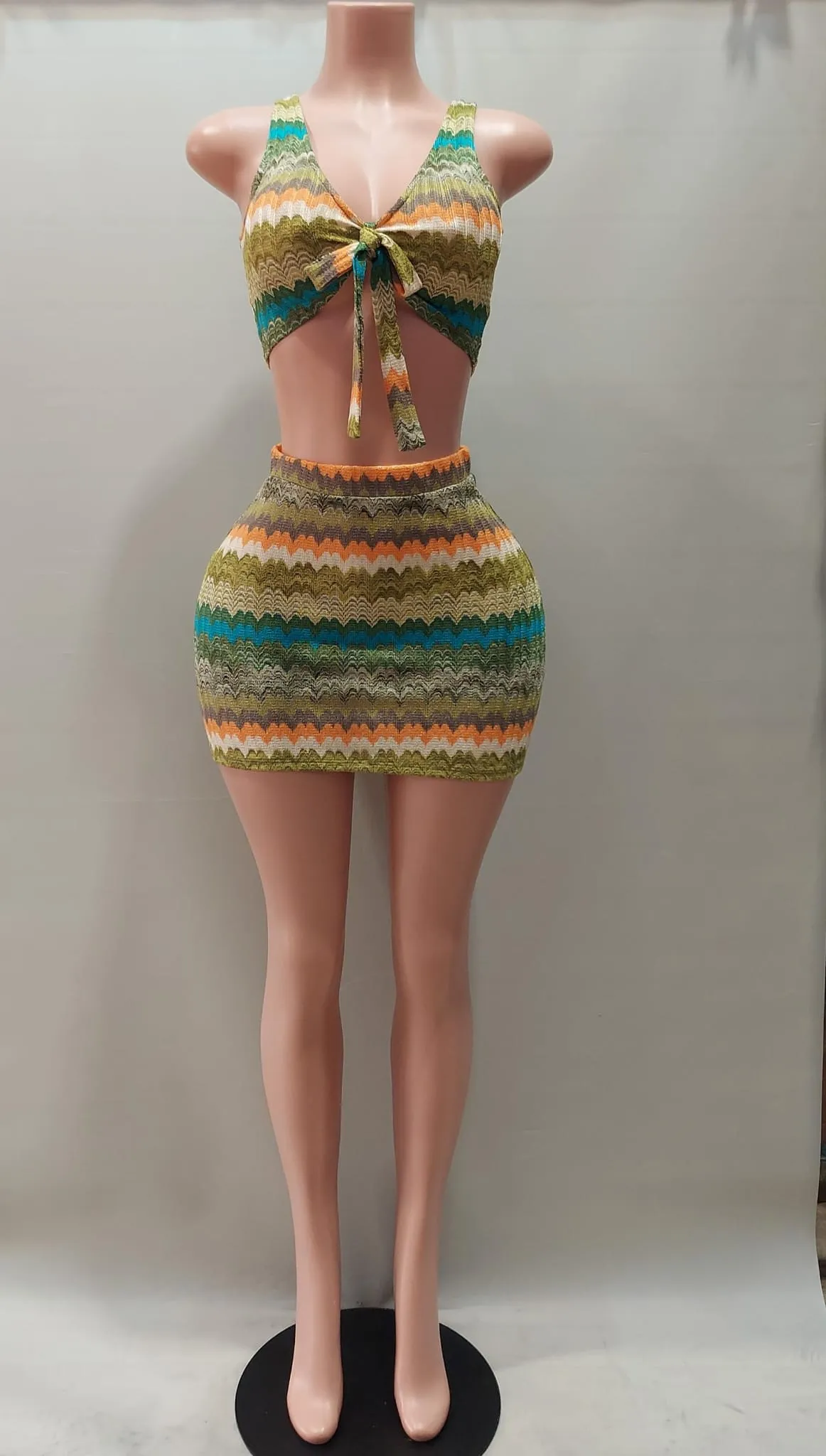 “Tropical” Skirt Set