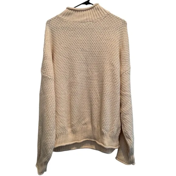 Turtleneck Cream Sweater