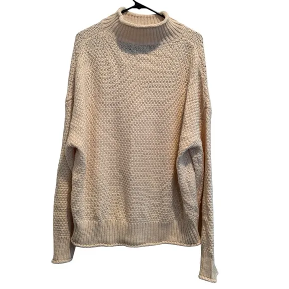 Turtleneck Cream Sweater