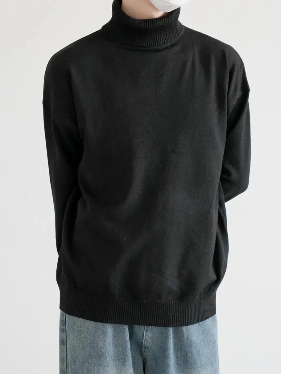 Turtleneck Knit Sweater