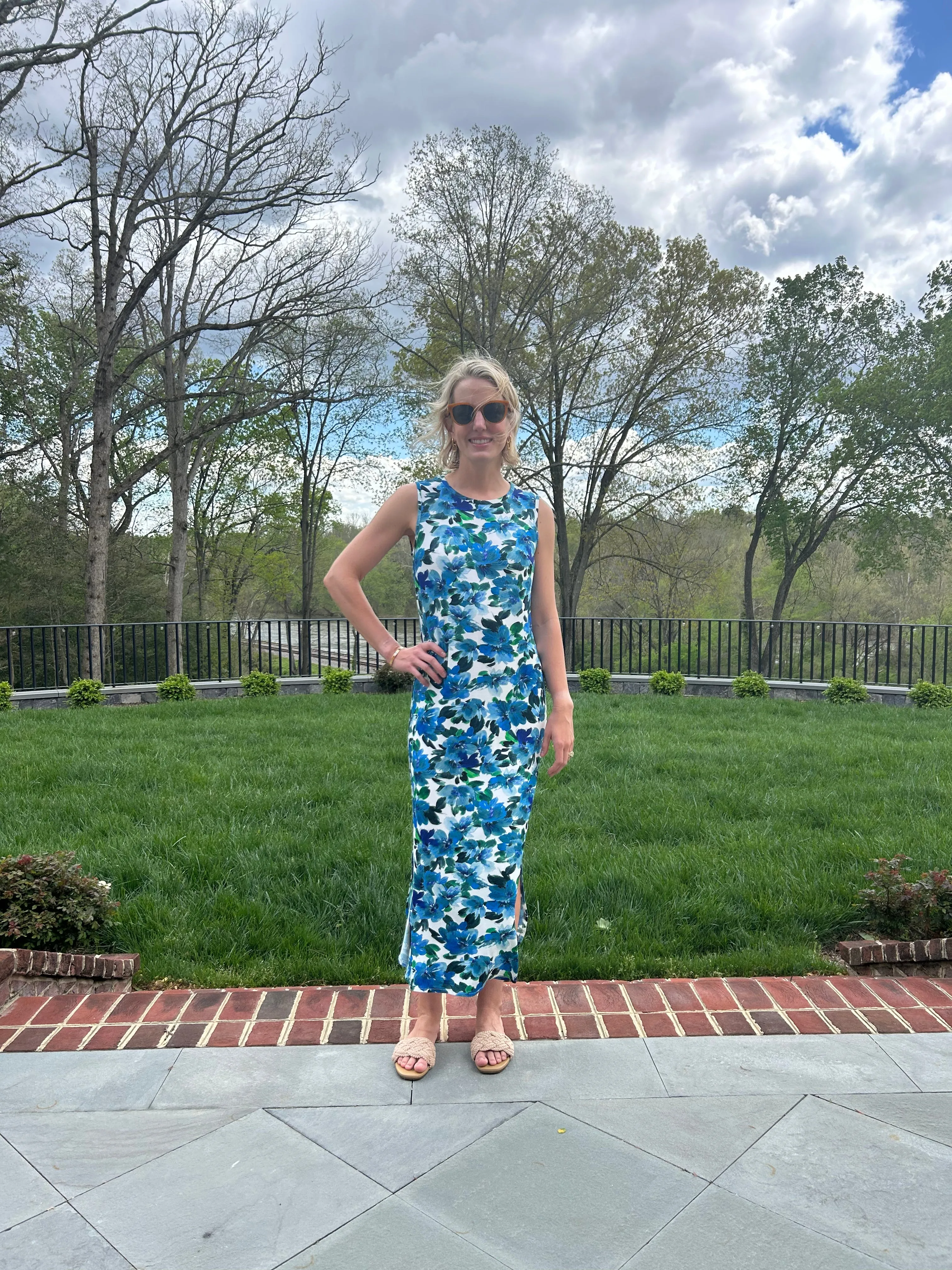 Twiggy Dress in Floral Georgette