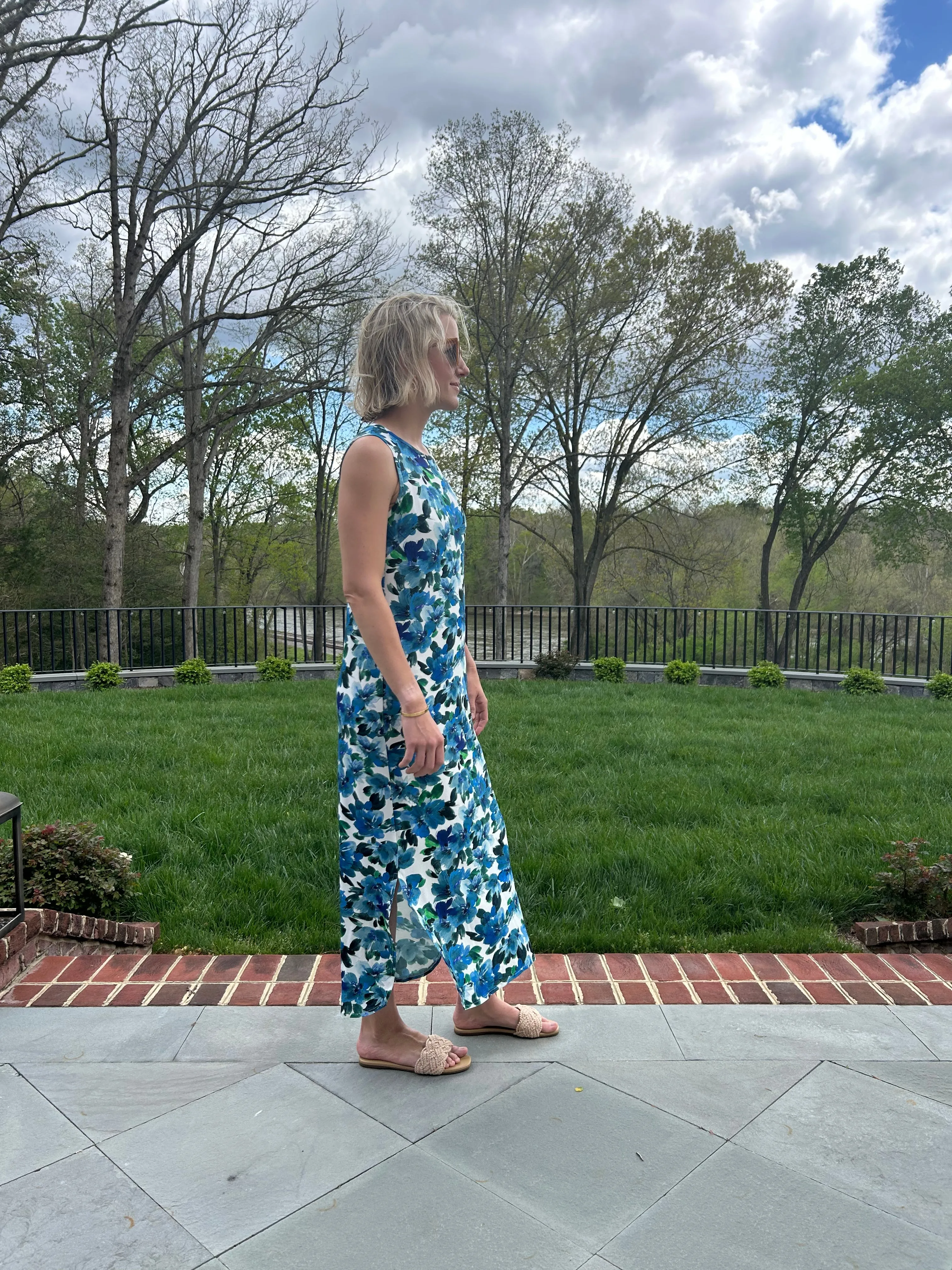 Twiggy Dress in Floral Georgette
