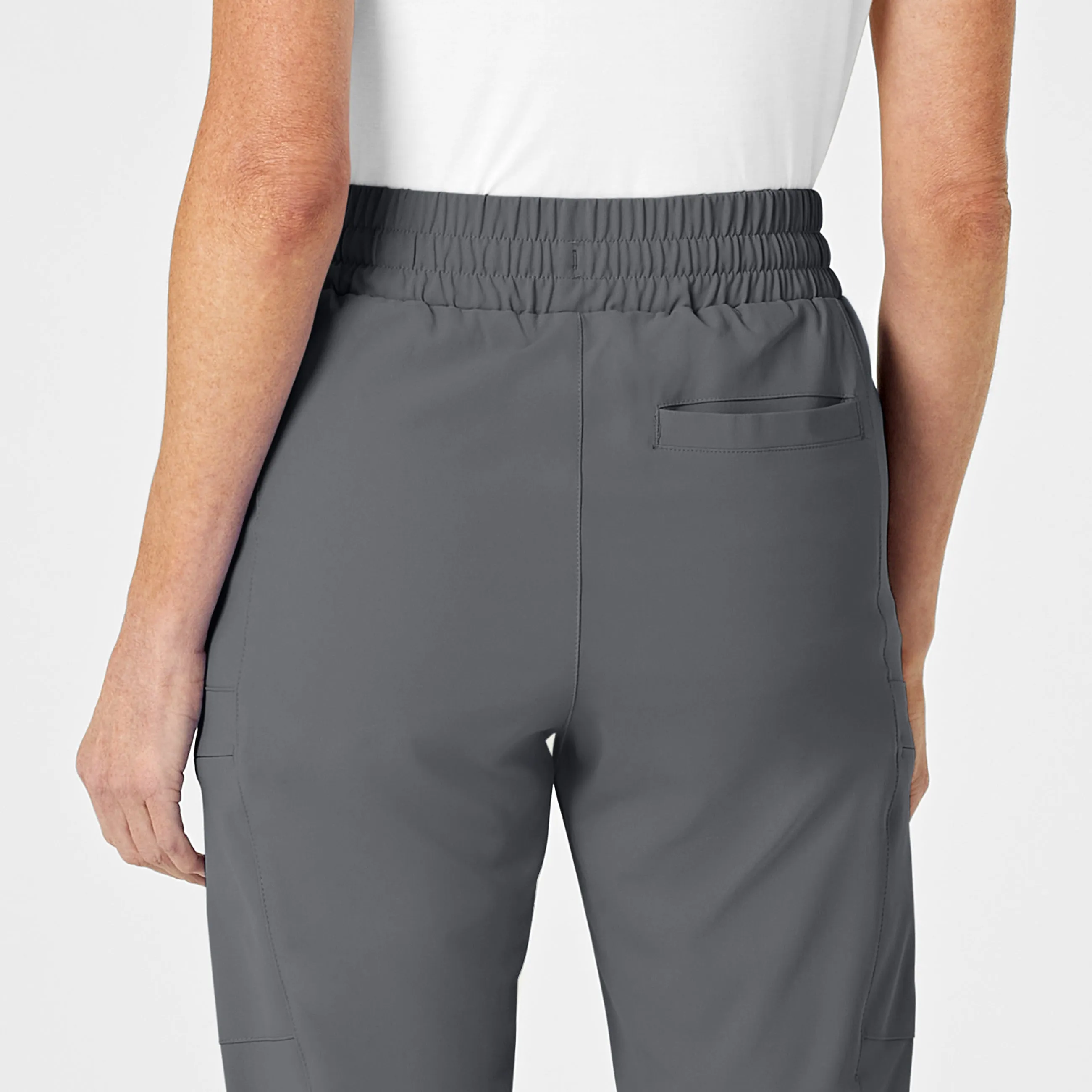 UMSL RENEW Women's High Waist Slim Leg Scrub Pant (Petite)