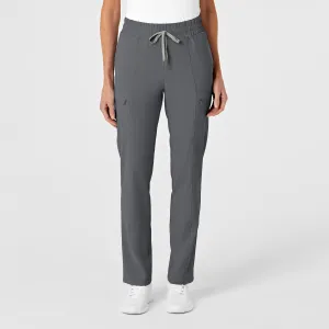 UMSL RENEW Women's High Waist Slim Leg Scrub Pant (Petite)