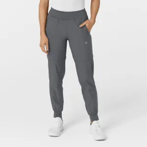 UMSL W123 Women's Comfort Waist Cargo Jogger Scrub Pant (Tall)