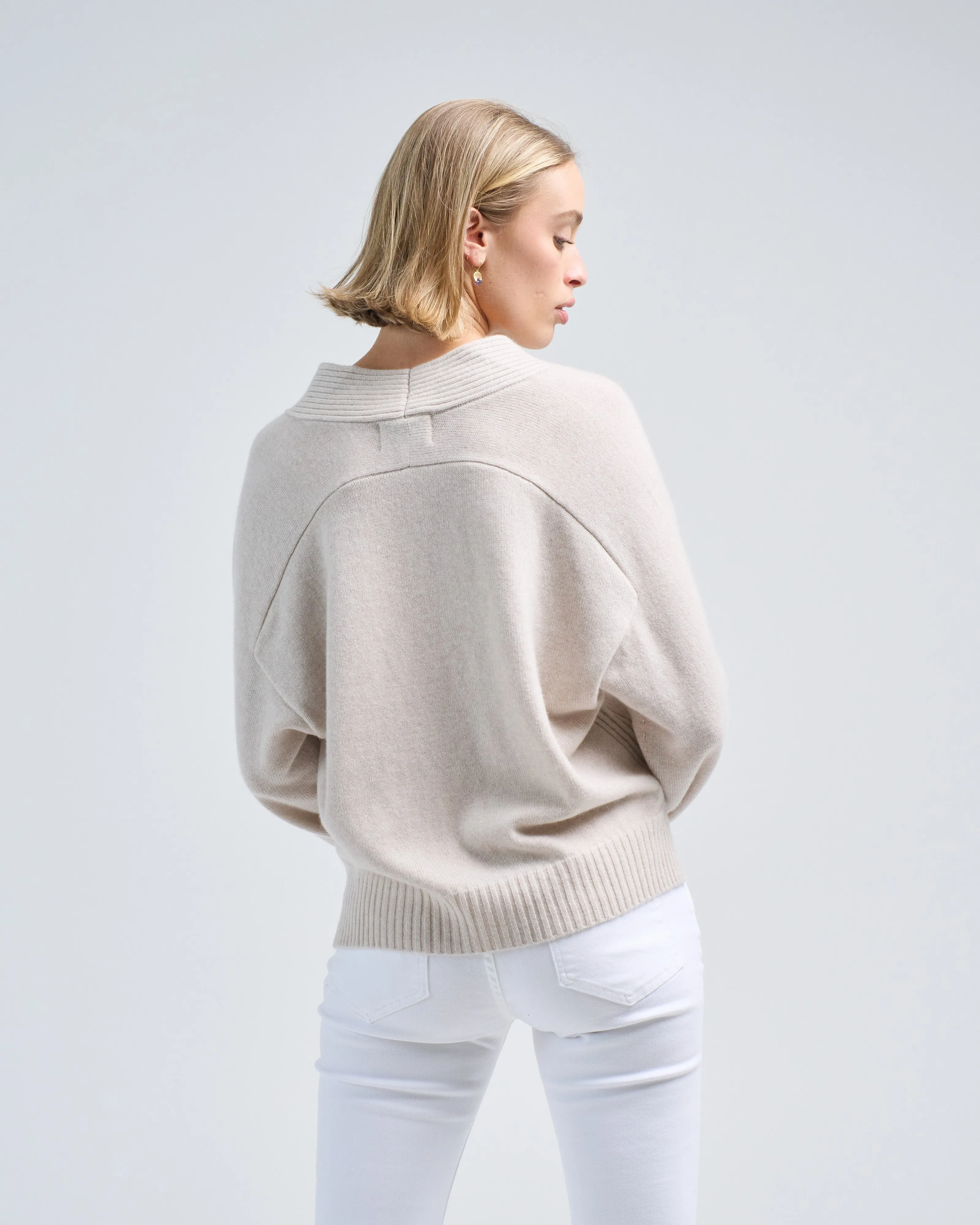 v neck cardigan