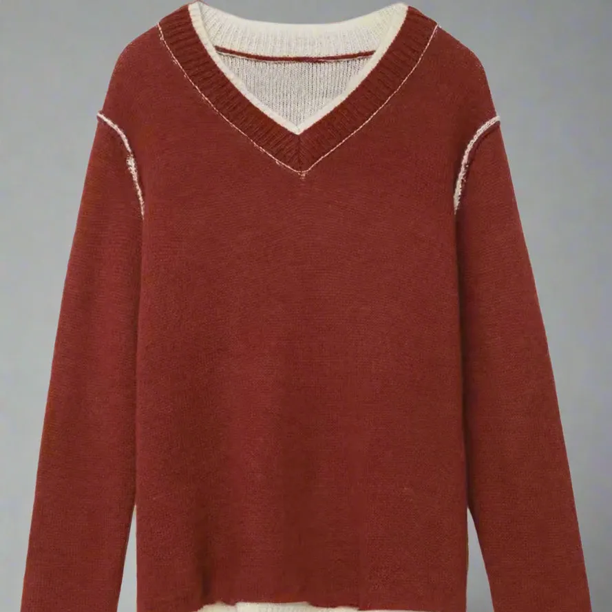 V-Neck Pullover
