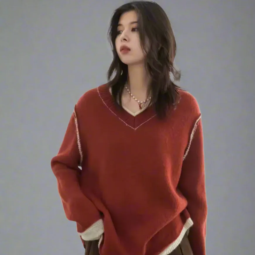 V-Neck Pullover