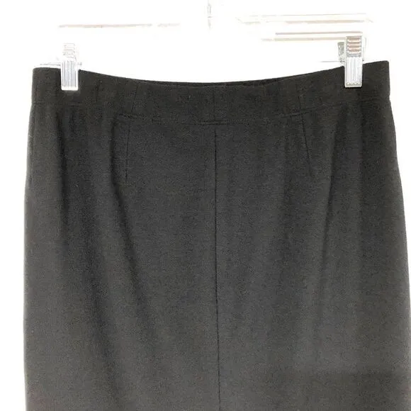 Vince Black Viscose Crepe Knit Pencil Skirt NWT Womens Size S Small