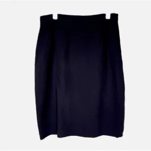 Vintage Giorgio Armani Pencil Style Skirt - CHOCOLATE
