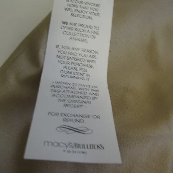 VTG DKNY Essentials 100% Wool Tan Pencil Skirt 14