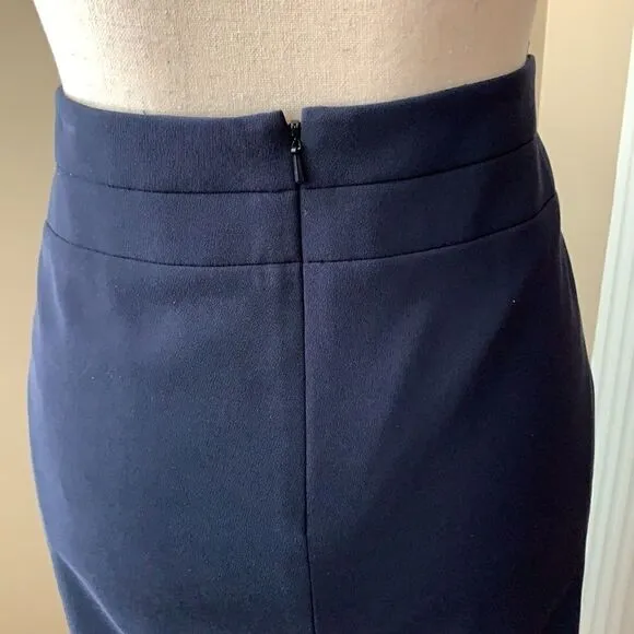 W BY WORTH “WORTH NEW YORK” NAVY PENCIL SKIRT