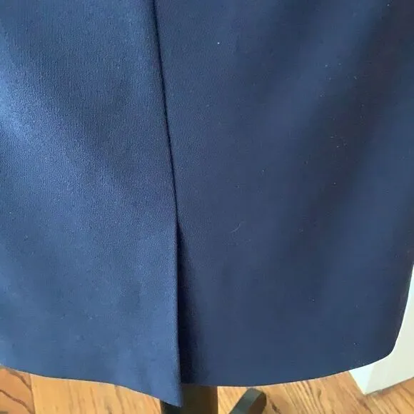 W BY WORTH “WORTH NEW YORK” NAVY PENCIL SKIRT