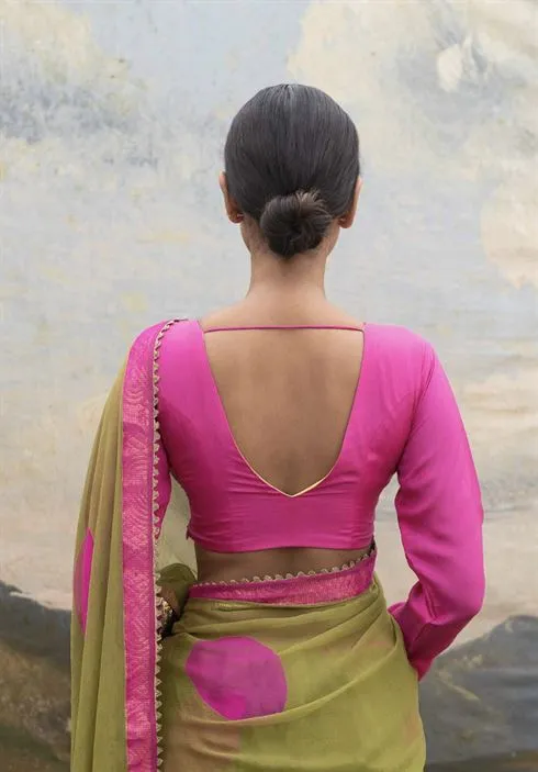 Yam   I   Lucca Limette Blouse BLOUSE  SILK PINK An Indian Summer YAMBL19
