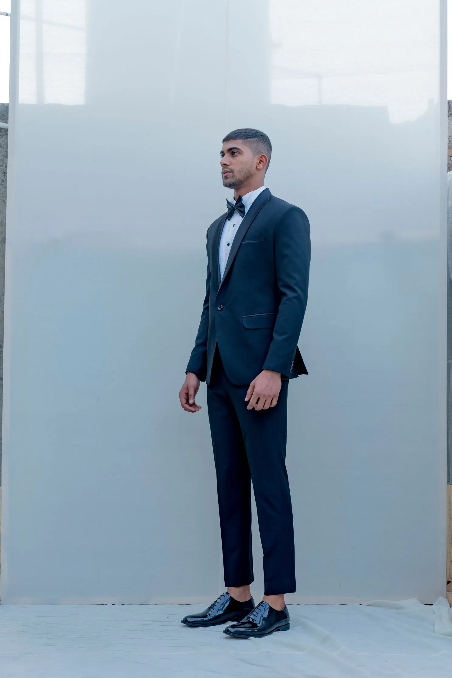 Yang- Black Tuxedo Set