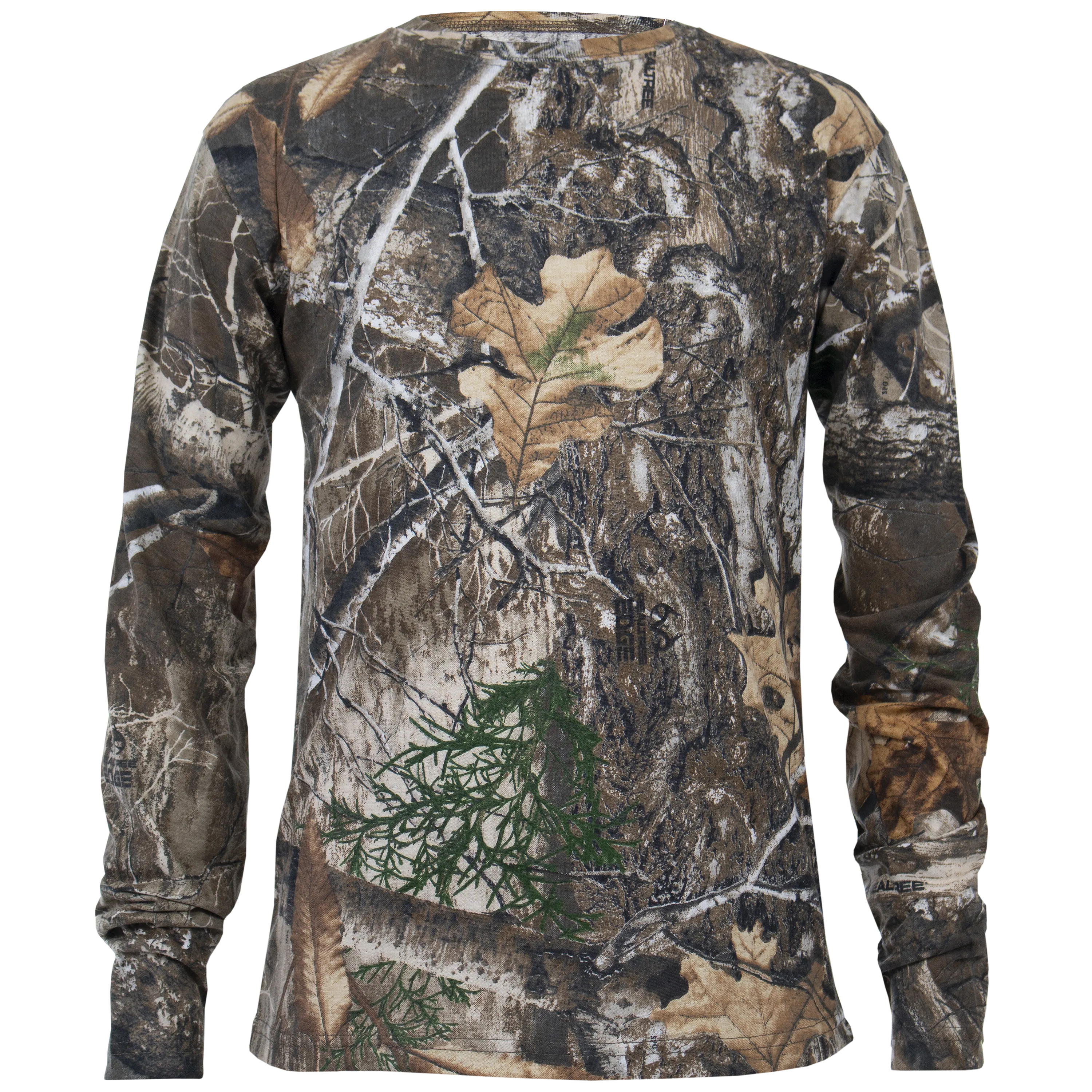 Youth Bear Cave Long Sleeve Camo Tee