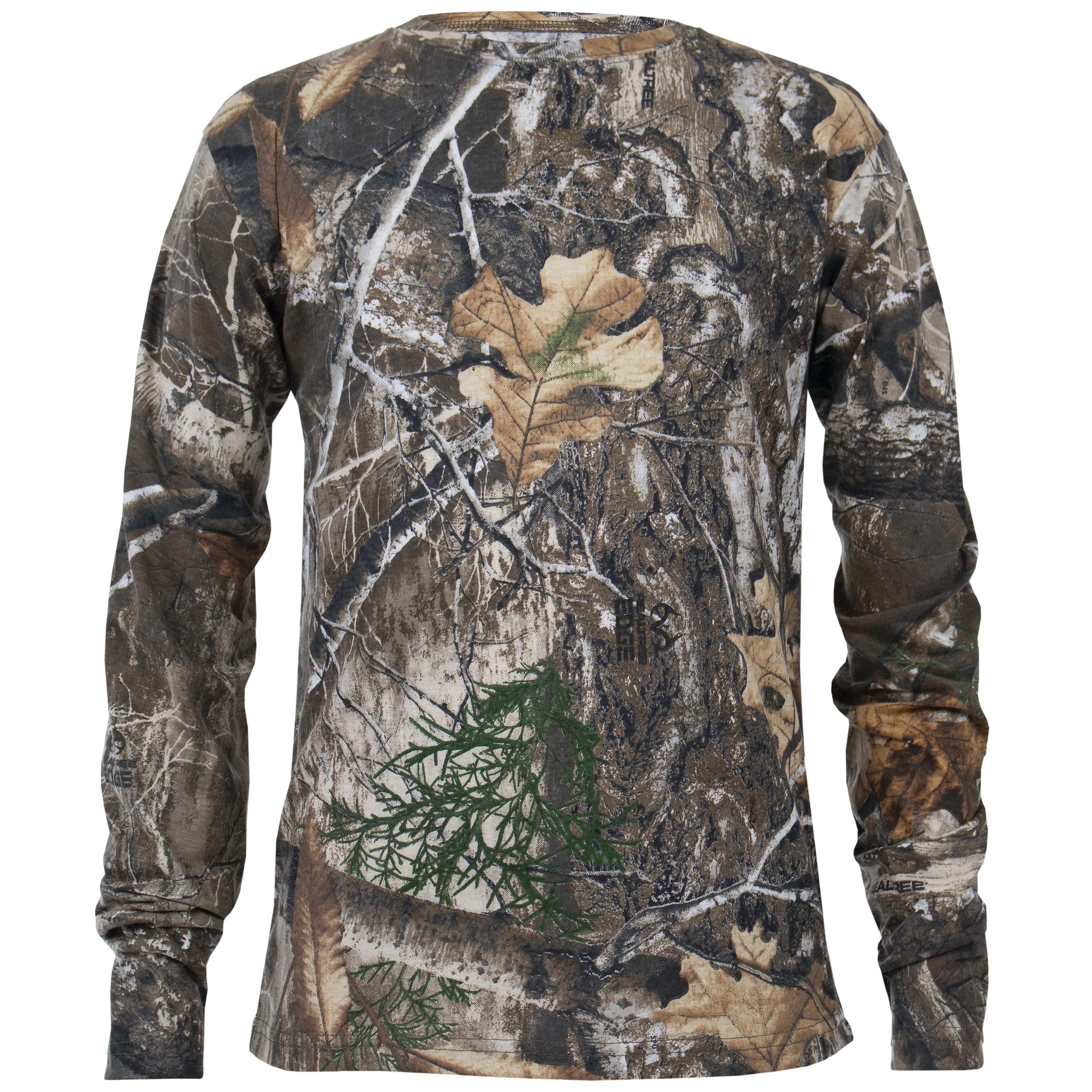 Youth Bear Cave Long Sleeve Camo Tee