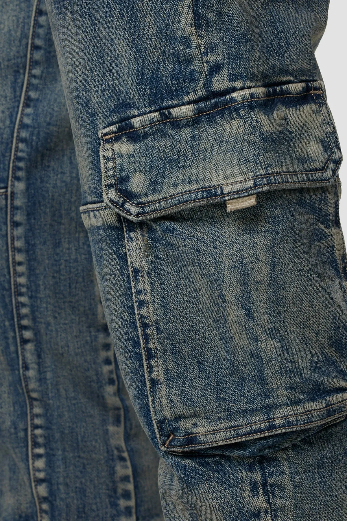 Zack Skinny Cargo Jean